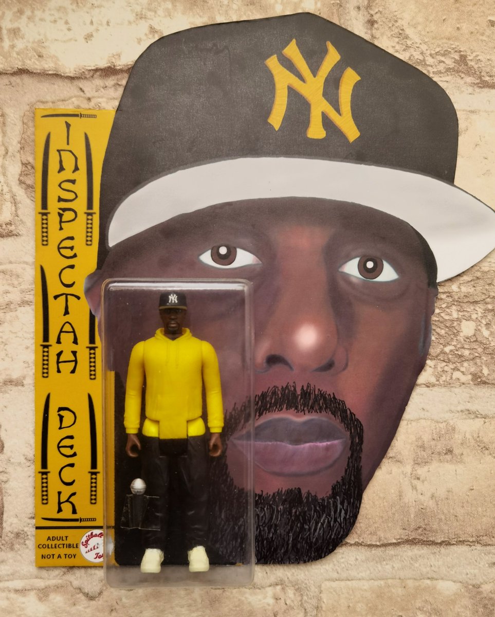 Inspectah Deck action figure #hiphoptoys #hiphop #rapmusic