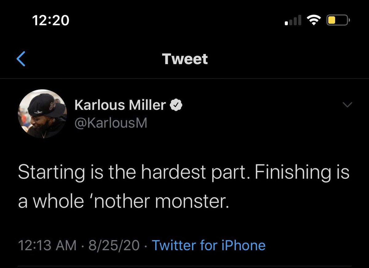 De_Andre3Stacks's tweet photo. Bet on yourself!!! Word to cuz @KarlousM https://t.co/8lBVvGXhUM
