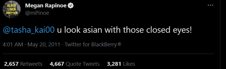 US soccer &The LGBTQ community must have clear cut clarity on this ,they need to have Asian consultants . Zero tolerance on bigotry and that includes bigotry against black,Indian ,native american,sout east asian ,Romani and Indigineous people .PERIOD @ArielXoxo @SongLeeXXX