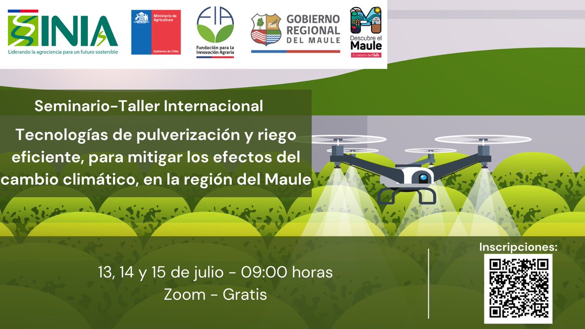 INIARaihuen's tweet photo. ¡No te lo puedes perder! Regístrate sin costo ✍️👇 invitan @iniachile @FIA_Chile @descubreelmaule @IntendenciaVII #programaextensionberries https://t.co/7LVMicSdw8