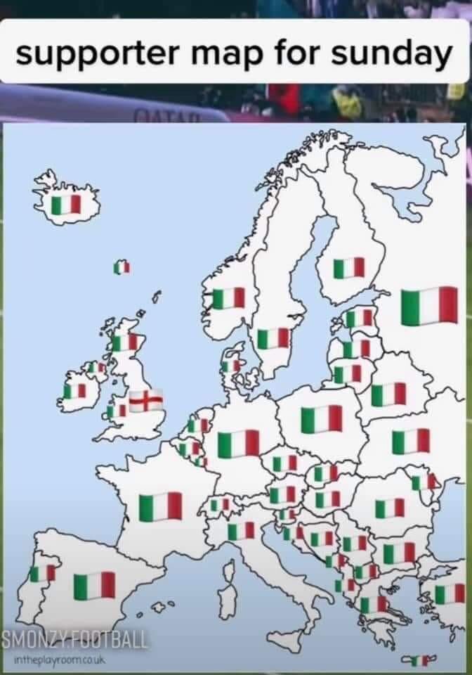 simongerman600's tweet photo. Is this map accurate? #euro2020 https://t.co/vJLe29AZX0