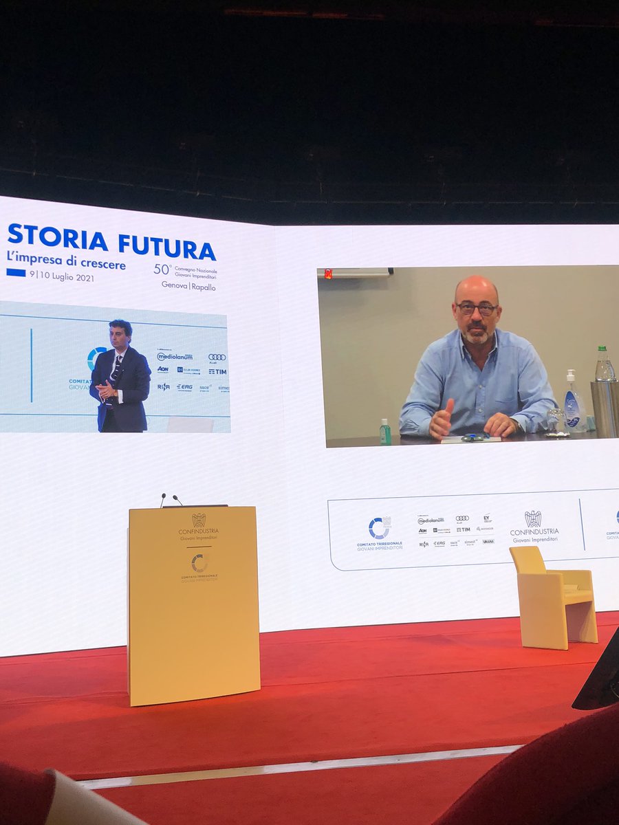 La transizione ecologica è risultato di un piano strutturale con l’individuo al centro e <a href="/GIConfindustria/">GI Confindustria</a> come leva del cambiamento, grazie al Ministro <a href="/LDO_CTIO/">Roberto Cingolani</a> <a href="/GIConfindustria/">GI Confindustria</a> intervenuto a #storiafutura