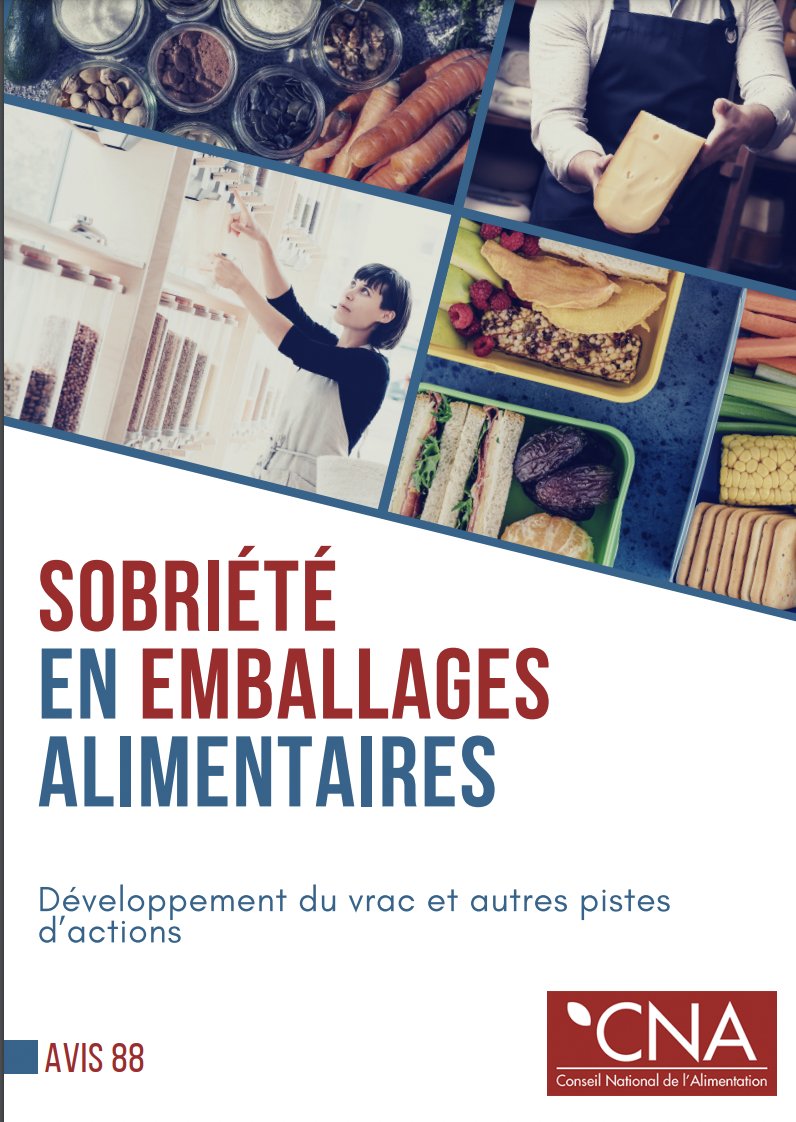Une nouvelle avancée visant à "Révolutionner les mentalités et les pratiques afin d’opérer le changement d’échelle attendu dans le développement de la vente en vrac" ! > lire : reseauvrac.org/actualites/art…
@CNA_Alim <a href="/ReseauVrac/">Réseau Vrac et Réemploi</a> 
#vrac #consommationresponsable