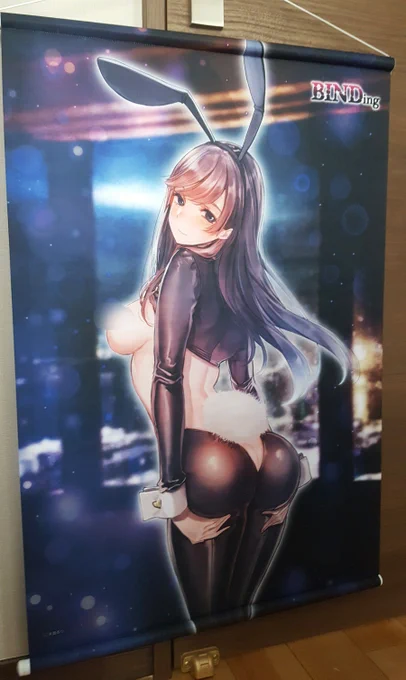 BINDingさんにタペストリーサンプル頂きました🙏🙏 