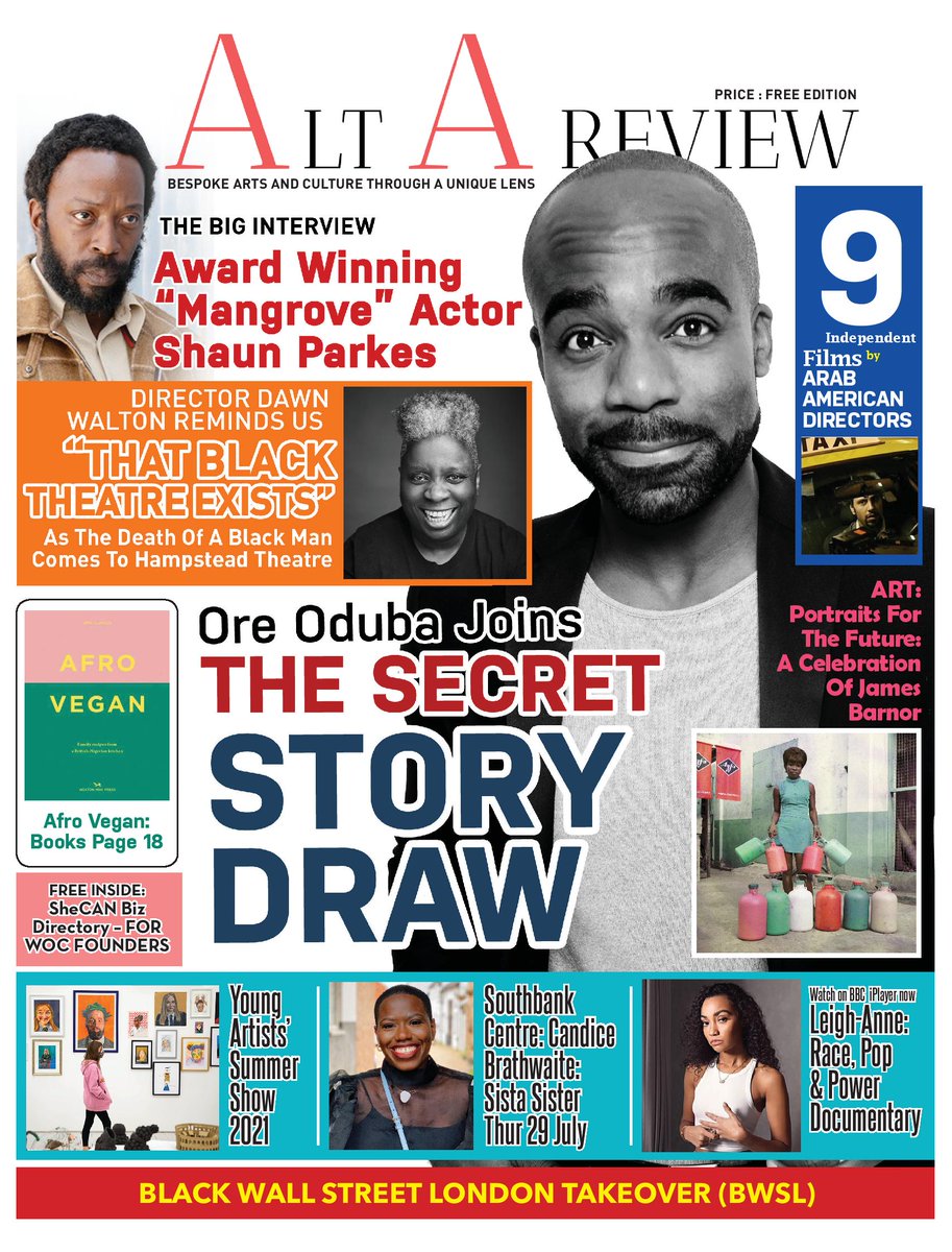BCA is proud to work with our Black Lens Film Festival curator and Programme Partner. Joy Coker is Founder/Publisher of Bespoke arts and culture platform <a href="/alt_africa/">ALT A Review- Bespoke Print Newspaper</a>, celebrating diversity: ALT A REVIEW can be picked up free at Sainsbury's. Have you seen a copy? 

#BLFF2021