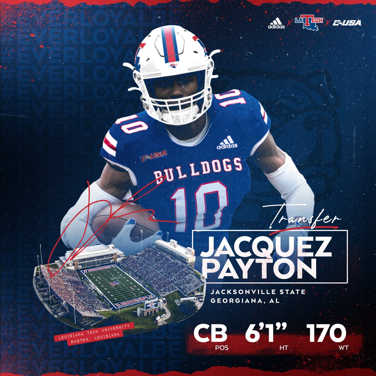 This secondary unit keeps getting better 💪

Welcome to the Bulldog Brotherhood, @JPBug10!

📰 bit.ly/3e3OIrl
#EverLoyalBe | #resuLTs