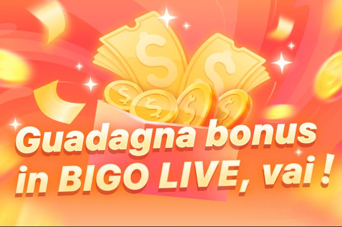 Guadagna bonus in BIGO LIVE! I nuovi utenti che inseriscono il codice di invito 203180978 riceveranno<a href="/tag/shows"class="tags"><span>#shows</span></a><a href="/tag/cam"class="tags"><span>#cam</span></a><a href="/tag/skype"class="tags"><span>#skype</span></a>