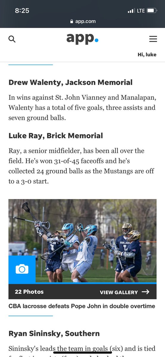🚨Commit Alert🚨 

Luke Ray ‘21 <a href="/BMHSBLAX/">BMHSBLAX</a> Faceoff Midfielder is now a Knight! This NJ native finished his Senior season #5 in the state in FO Wins.

Please help us in welcoming Luke and his family to ours! #EarnedIt <a href="/lukerayy/">luke ray</a> <a href="/toplaxrecruits/">TOP_LAX_RECRUITS</a> <a href="/insidelacrosse/">InsideLacrosse</a> <a href="/laxrecords/">Mike Loveday</a>