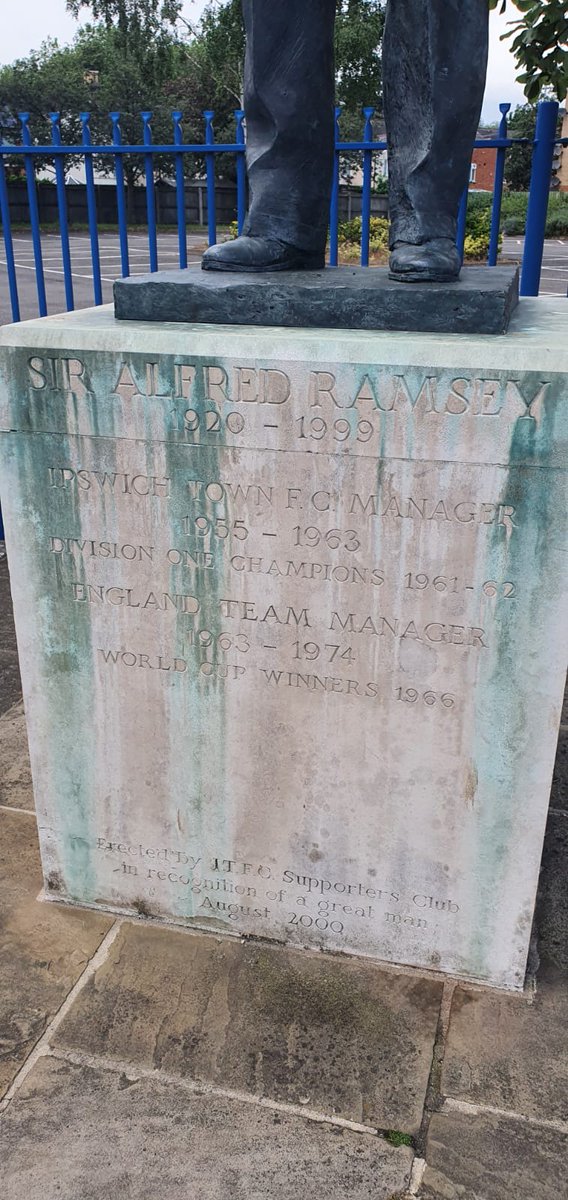 LarkingGowen's tweet photo. #itscominghome! Sir Alf Ramsey did it in the 66 world cup, here’s hoping @GarethSouthgate can lead the team to victory on Sunday #threelions #TeamLG @IpswichTown...c'mon England!!!⚽🏆 https://t.co/i0vJLGuBPv