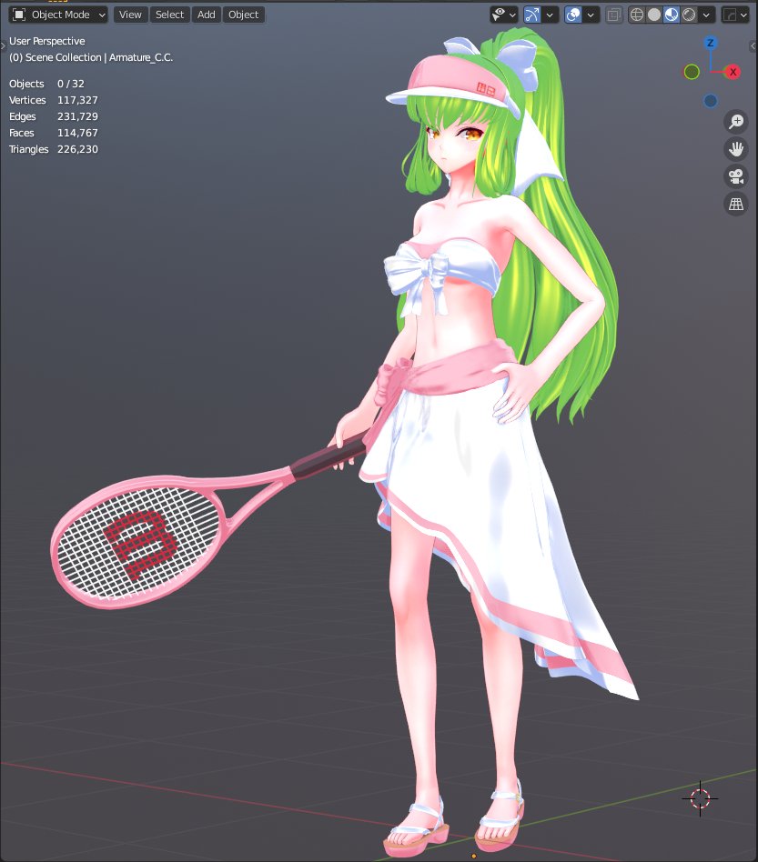 codealdnoah's tweet photo. C.C. / (Wimbledon Open ver.)
#コードギアス #b3d #bnpr #3DGC #codegeass https://t.co/8v2odp6ARn