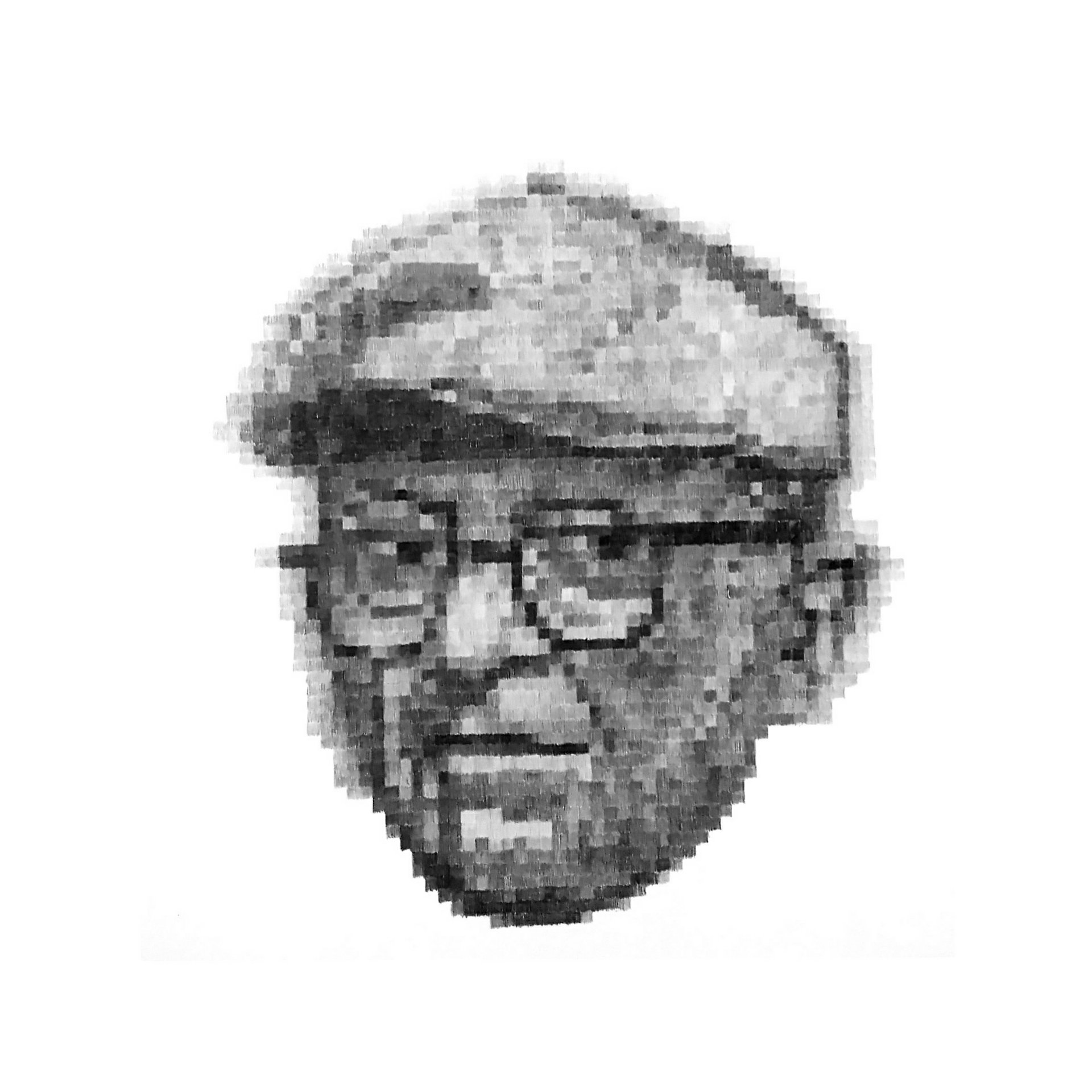  Happy Birthday

David Hockney 
Ballpoint on Paper. 