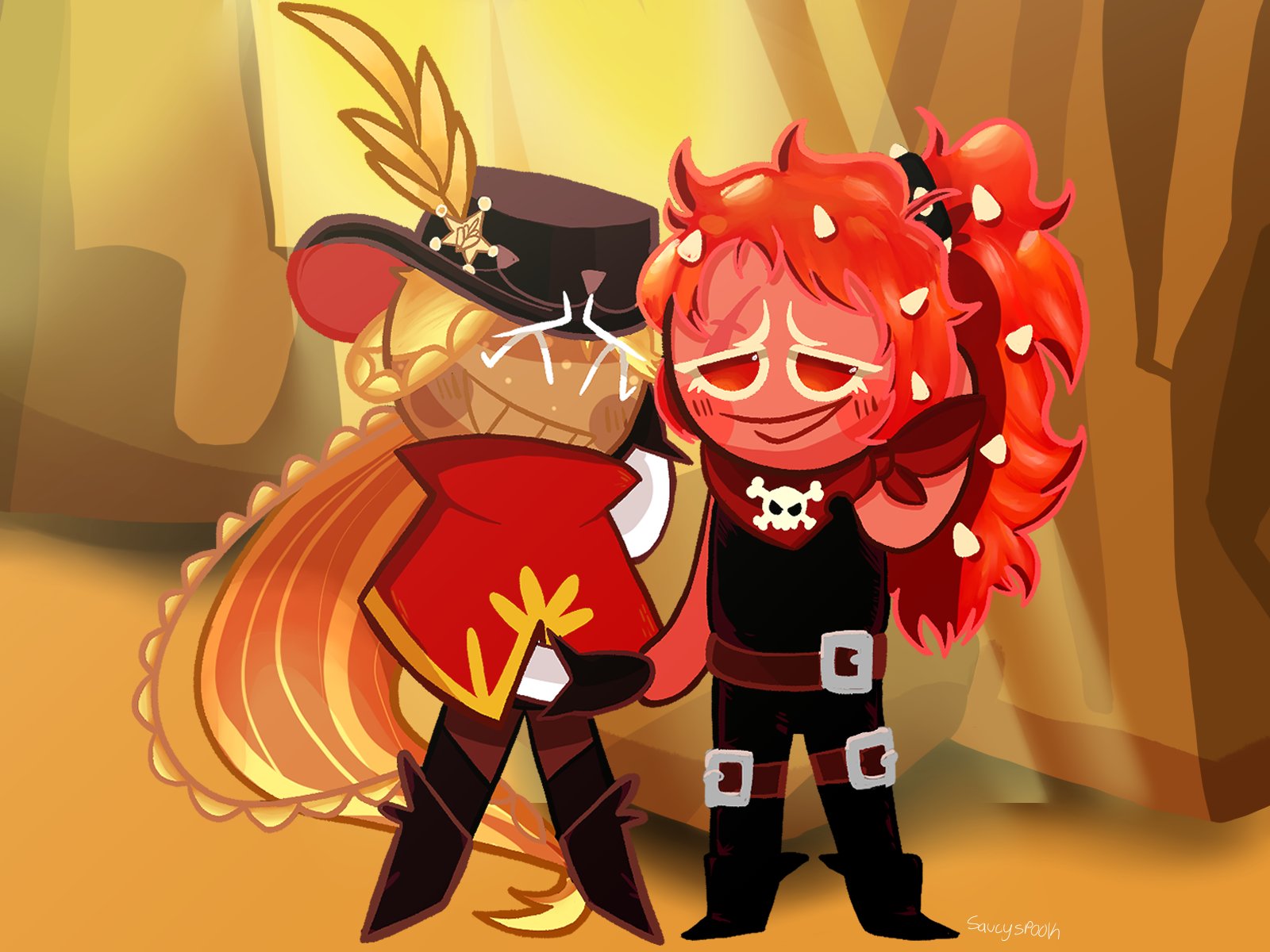 Saucy._.spook on Twitter "Chili pepper cookie and rye cookie are in