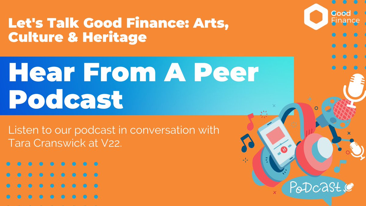 Tara Cranswick, Founder at @V22Collection, joined the recent Let's Talk Good Finance: Arts, Culture and Heritage "Hear From a Peer" panel

Hear about her experiences of #SocialInvestment via the <a href="/GoodFinanceUK/">Good Finance</a> podcast channel -

goodfinance.org.uk/latest/post/so…
