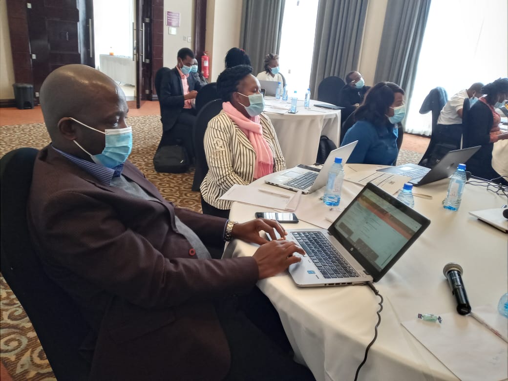 Early today <a href="/Michael_Korir/">Michael Korir</a> representing <a href="/Medic/">Medic</a> in the #NationaleCHISToTWorkshop in support of <a href="/MOH_Kenya/">Ministry of Health</a> community health digitization agenda