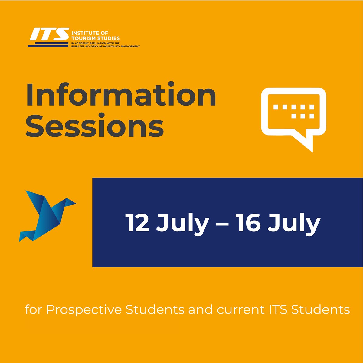 MaltaITS's tweet photo. Come and Spread Your Wings with us! 🐥💛

Links to the online events may be found on our Facebook page and Website. 
Facebook page 📍 https://t.co/z6pa0NlP1E
Website 📍 https://t.co/3asiiBp7Cx

#ITSMalta #ChooseITS #WeAreITS #SpreadYourWings #InformationSessions 
@BartoloClayton https://t.co/XyUVik5Aiu