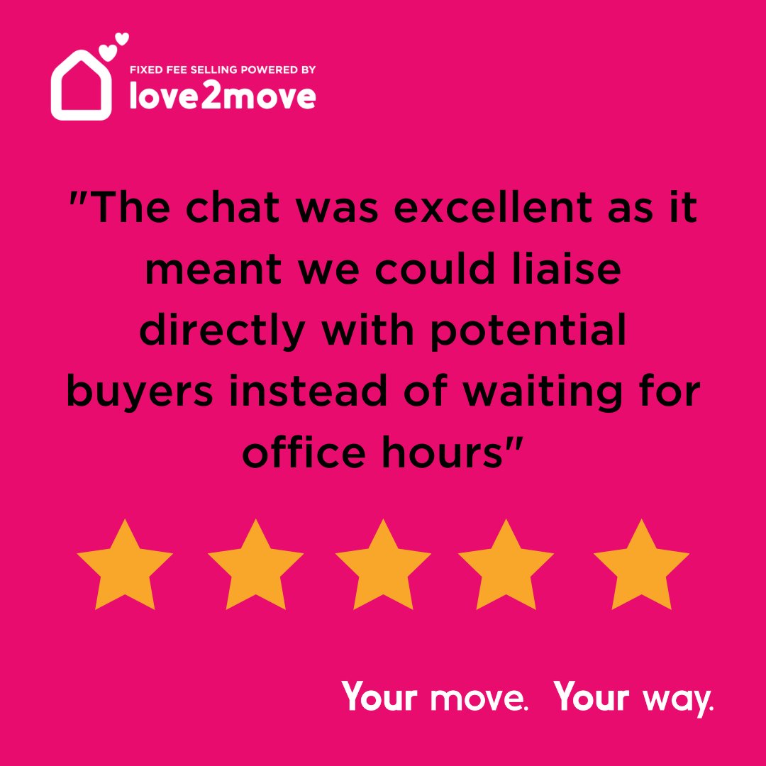 See what some of our happy clients using our fixed fee service say about <a href="/love2move/">love2move</a> ⭐⭐⭐⭐⭐ #FridayFeedback #fixedfee #beincontrol #yourmoveyourway
Leave us a review here &amp; get entered into our monthly prize draw:  tinyurl.com/yc2csljq