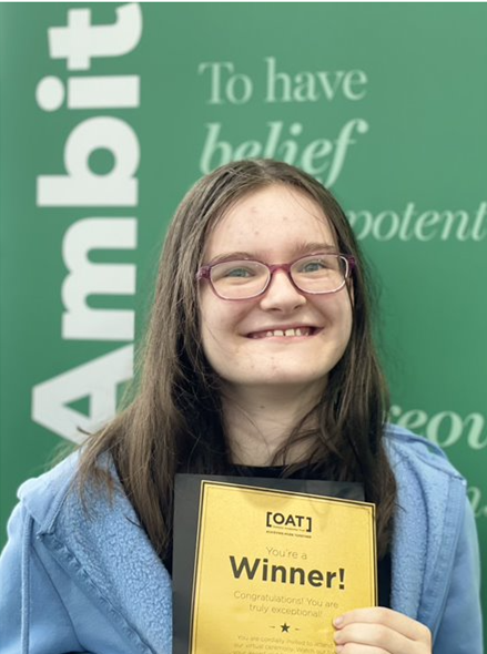 GeorgeSalterAc's tweet photo. The @OrmistonAcads 2021 Awards took place yesterday and we are thrilled to announce that one of our Year 11 students Ella has won the Pupils Social Action Award for her work with the @iwill_GSA project! Congratulations Ella! 🥳🏆

#TeamGSA #powerofyouth #youthsocialaction #proud https://t.co/Aw1T6CiRO8