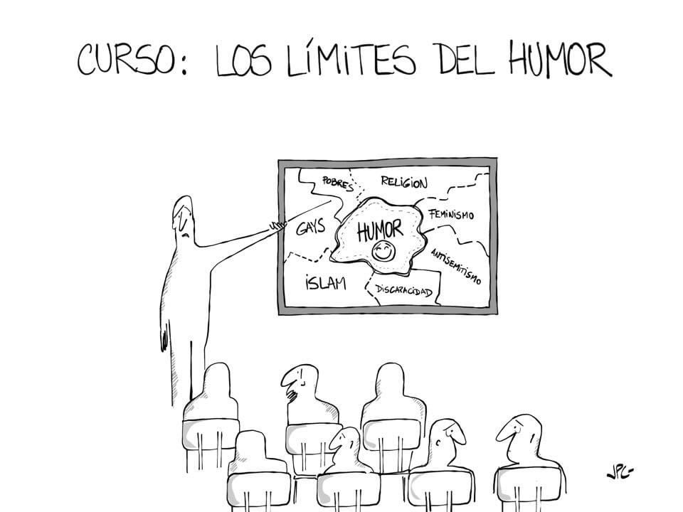 jpcompaired's tweet photo. Vuelve el debate sobre los límites del humor? Otra vez? Parece un chiste. #limitesdelhumor https://t.co/BULdXWROEe