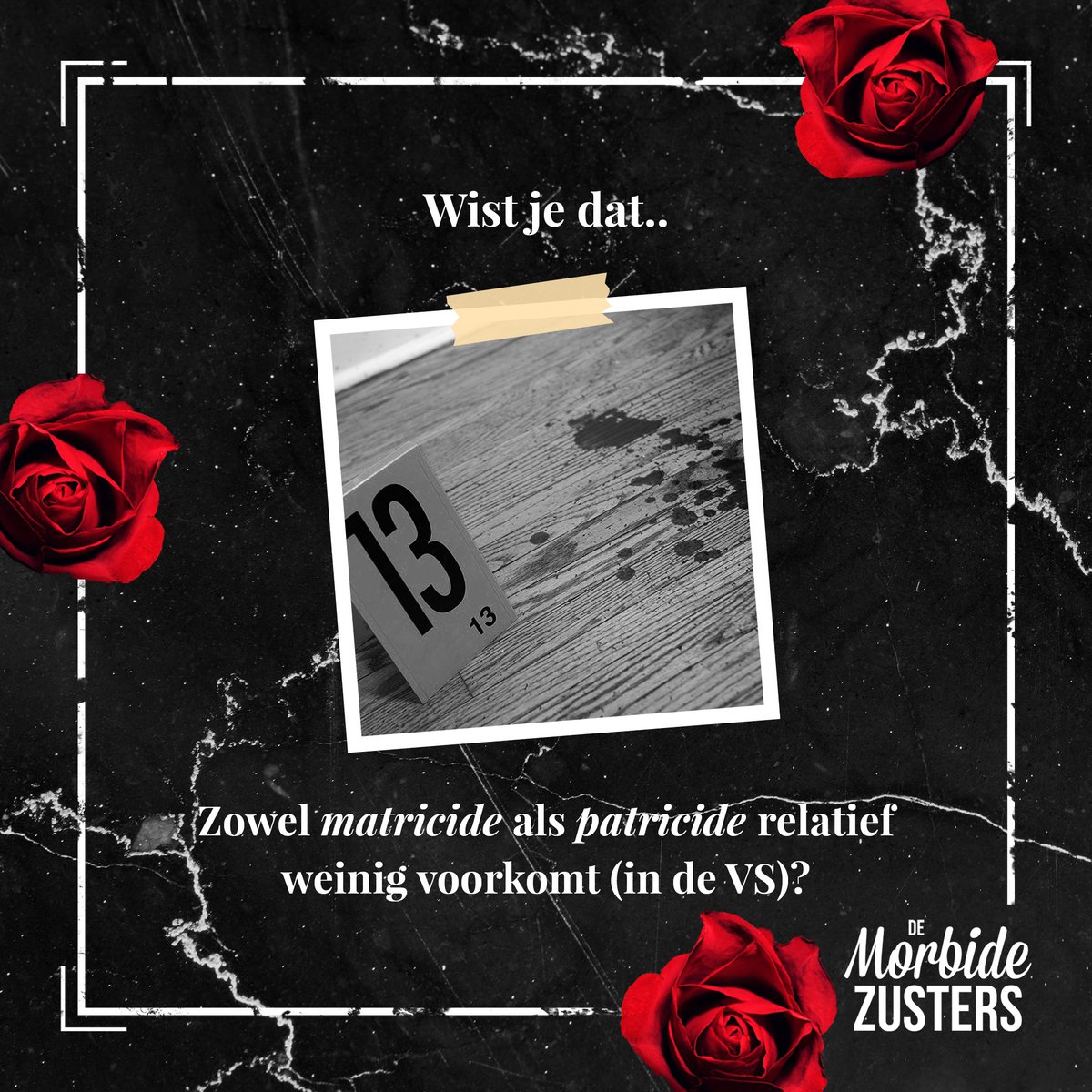 morbidezusters's tweet image. Afhankelijk van de rol van Rachelle in de dood van haar moeder, kan de moord worden geclassificeerd als ‘matricide’. Zowel matricide (moedermoord) als patricide (vadermoord) komt weinig voor in de VS (bij ±2% van de moorden waar de relatie tussen slachtoffer/dader bekend is)