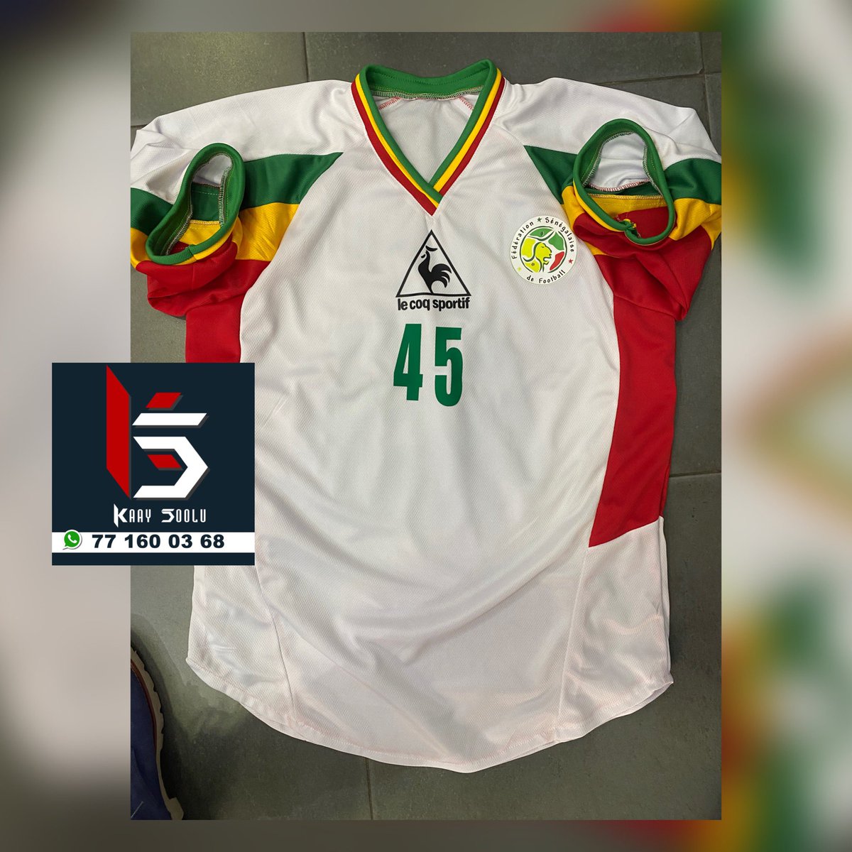 KaaySoolu's tweet photo. Merci d’avoir fait confiance à
👉 @KaaySoolu
Maillots dispo à 15.000 fcfa
✅📲 771600368 ( WhatsApp)
#senegal2002 #maillot
@PapeSidy @UsmanNjaay @fatimas43839186 @1khabyofficial @Arlinho78 @Arlinho78 @momo_Kebe_ @ameenatandiaye @TeunguethFc @Nabyleu @fatimafall335 https://t.co/5Hb5n0a7qB