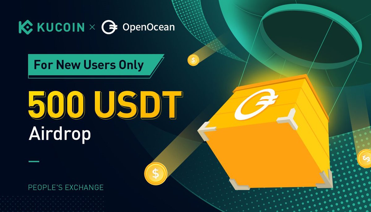 OOE Listing Celebration: 500 $USDT Airdrop (Exclusive for New Users) ✓ Sign  up on #KuCoin via this link: https://t.co/LdLKx6kmiK ✓ Follow @kucoincom  🗣️ RT with the hashtag #KuCoinPremiereListing & Tag 3 friends