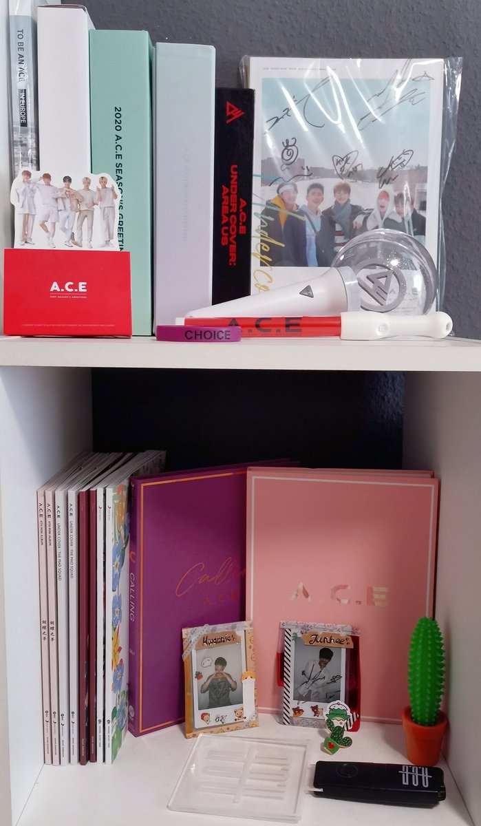 vxmphee's tweet photo. A.C.E has a huge influence on me as an artist and I have to thank them for inspiring me every day. 
I also dearly treasure my collection.

I love seeing them perform on stage, their vocals, outfits and choreos are always amazing. ❤️

#ACE_SIREN_CALL #InGermany @official_ACE7 https://t.co/m1udqCbN8b