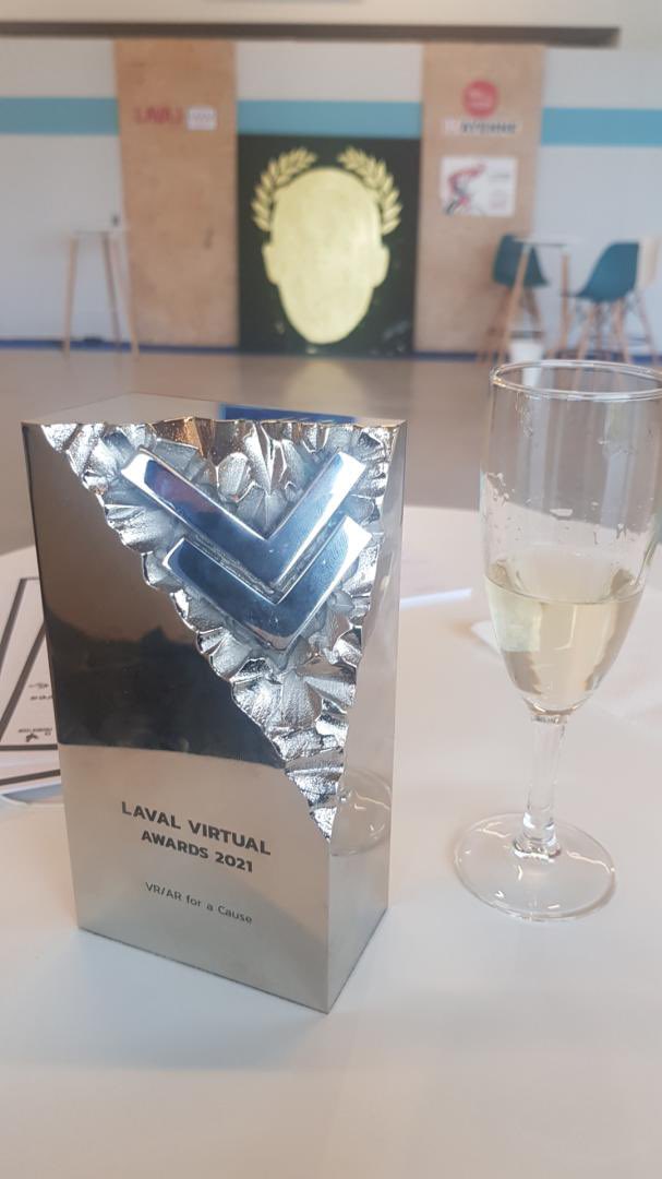 So proud with this second award in five editions of Laval Virtual ;) this time with Sculpture Experience !

#vr6dof #LavalVirtual #LavalVirtualWorld #LavalvirtualEurope2021 #virtual #virtualreality
#event #exhibitor #vr #ar #innovation #future #newtechnology #lvawards2021