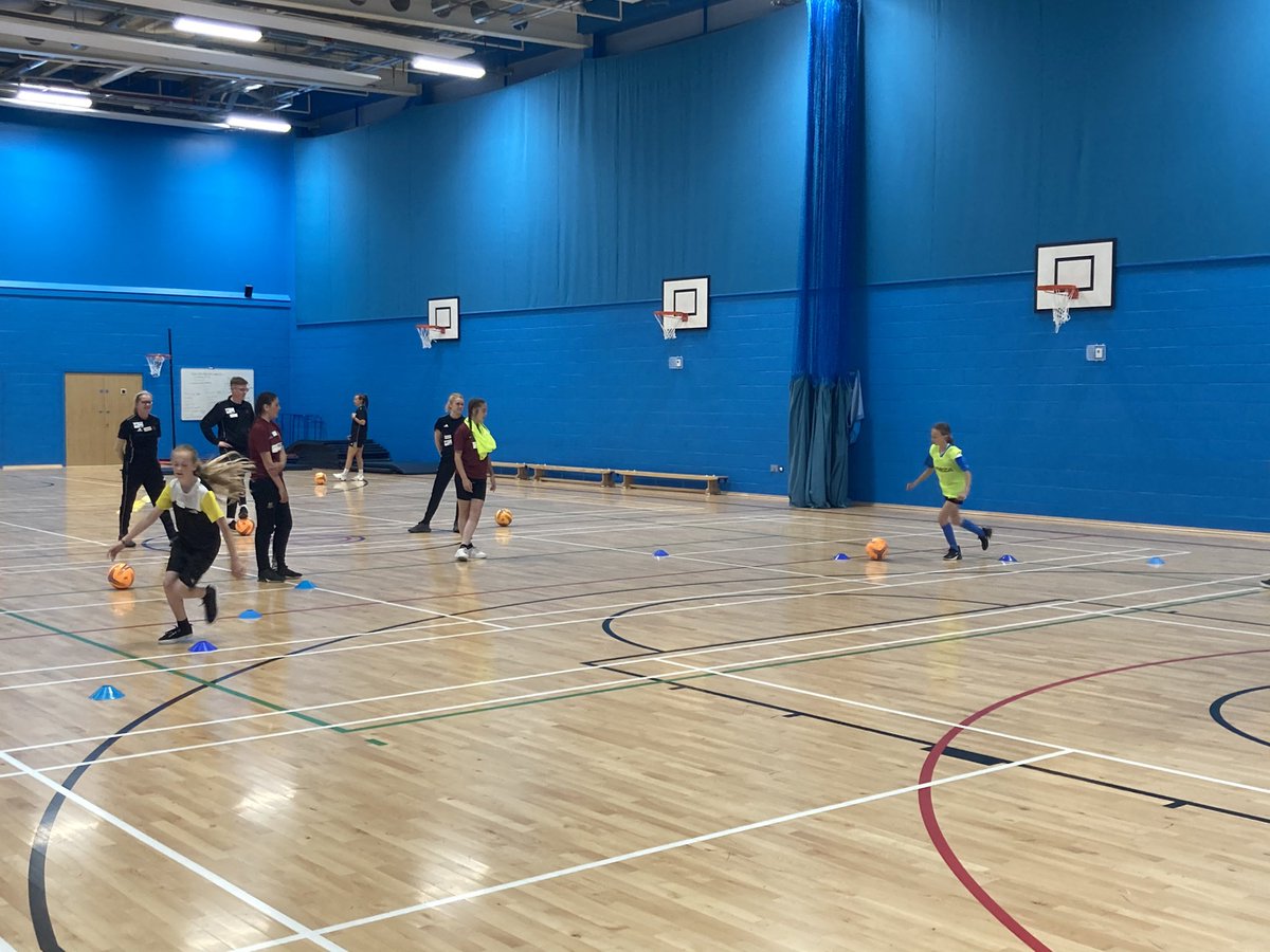 CWCHS_PE's tweet photo. Really good to welcome @FAWTrust into @CardiffWestCHS today helping our girls achieve the football activator award.  A great opportunity for our students. https://t.co/YJyUkzqTVS