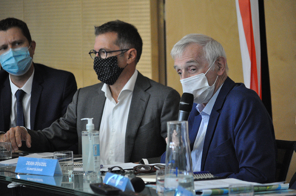 Signature du marché de construction de l’unité d’affinage du projet JOURDAIN 
☀️🌨️🌍Intervention du grand témoin, Jean Jouzel, climatologue :
"▶Le #changementclimatique perturbe fortement le cycle de l'#eau
▶1 degré de +, c'est 7% d'évaporation en + "