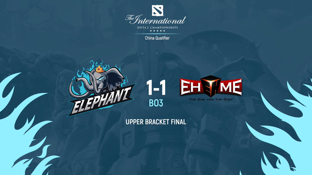 GG! The final map of the Upper Bracket Final on the way!

#ElephantDota #ElephantWin #TI10