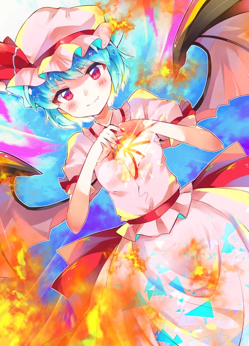 #7月9日はレミリアの日
東方Project  レミリア・スカーレット
人間って楽しいわね  それともあなたは人間じゃないのかしら? 