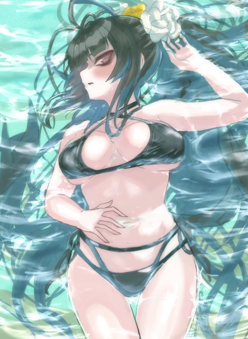 ツルギ(水着) #ブルーアーカイブ 