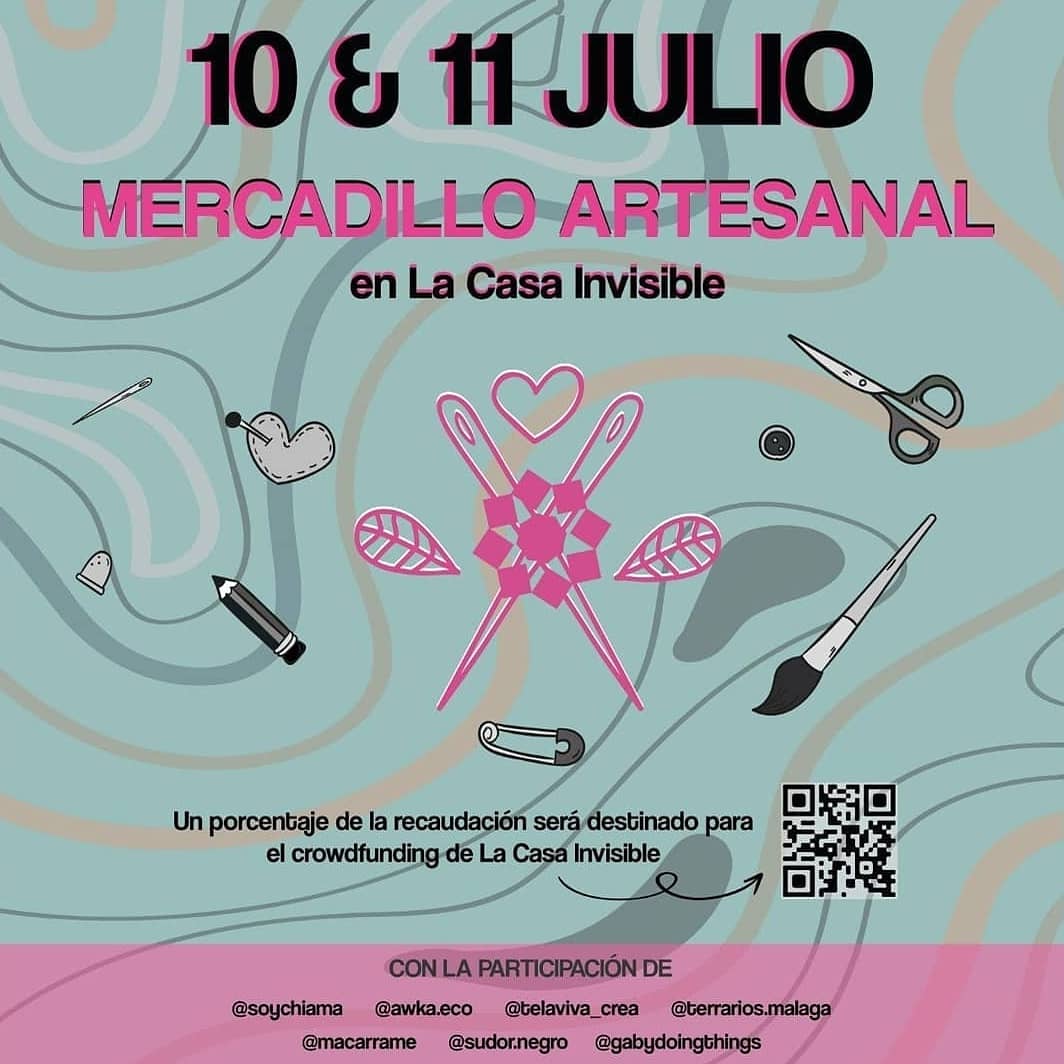 LaCasaInvisible's tweet photo. 🔥Nos refugiamos del calor en el patio!

Os recordamos que el patio está abierto de miércoles a domingo. Además este fin de semana tenemos mercadillo artesanal!! 

Ayúdanos a seguir cuidando La Invisible haciendo clic en el enlace de Goteo https://t.co/qnosSblfIq

#LaInviSeCuida https://t.co/zkJGBYiKlT