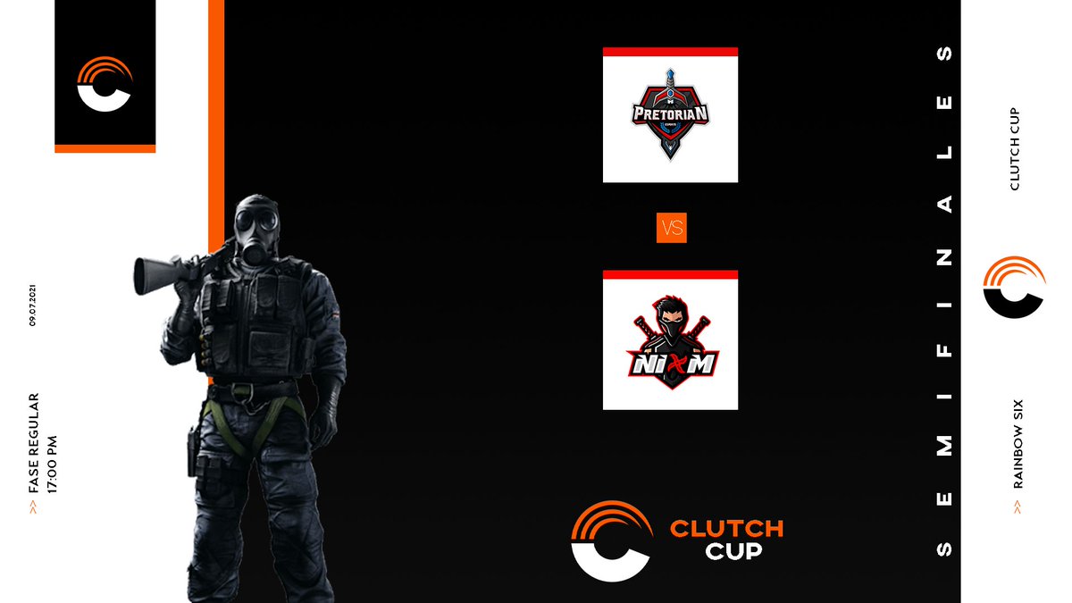 [SEMIFINALES]

Pues el día de hoy repetimos lo que fue la Jornada 6 pero esta vez a Best Of Three Maps. Veremos que equipo se verá las caras vs <a href="/ScutiTeam/">Scuti Team</a> 

⚔️ <a href="/PretorianEsport/">Pretorian</a>  vs <a href="/NiomEC_/">NIØM 🥷</a>  
🕠Se adelanta a las 17:00
🗺️BO3

🎙️<a href="/Omegasaurioyt/">omegasaurio</a> y 

🟣twitch.tv/clutch_cup