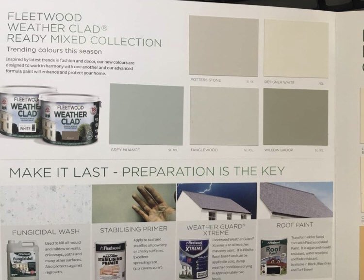 ppodwyerhardwar's tweet photo. Check out our Fleetwood Weather Clad exterior range 🖌🎨

Ireland’s ultimate exterior paint. https://t.co/Ego836tJJP