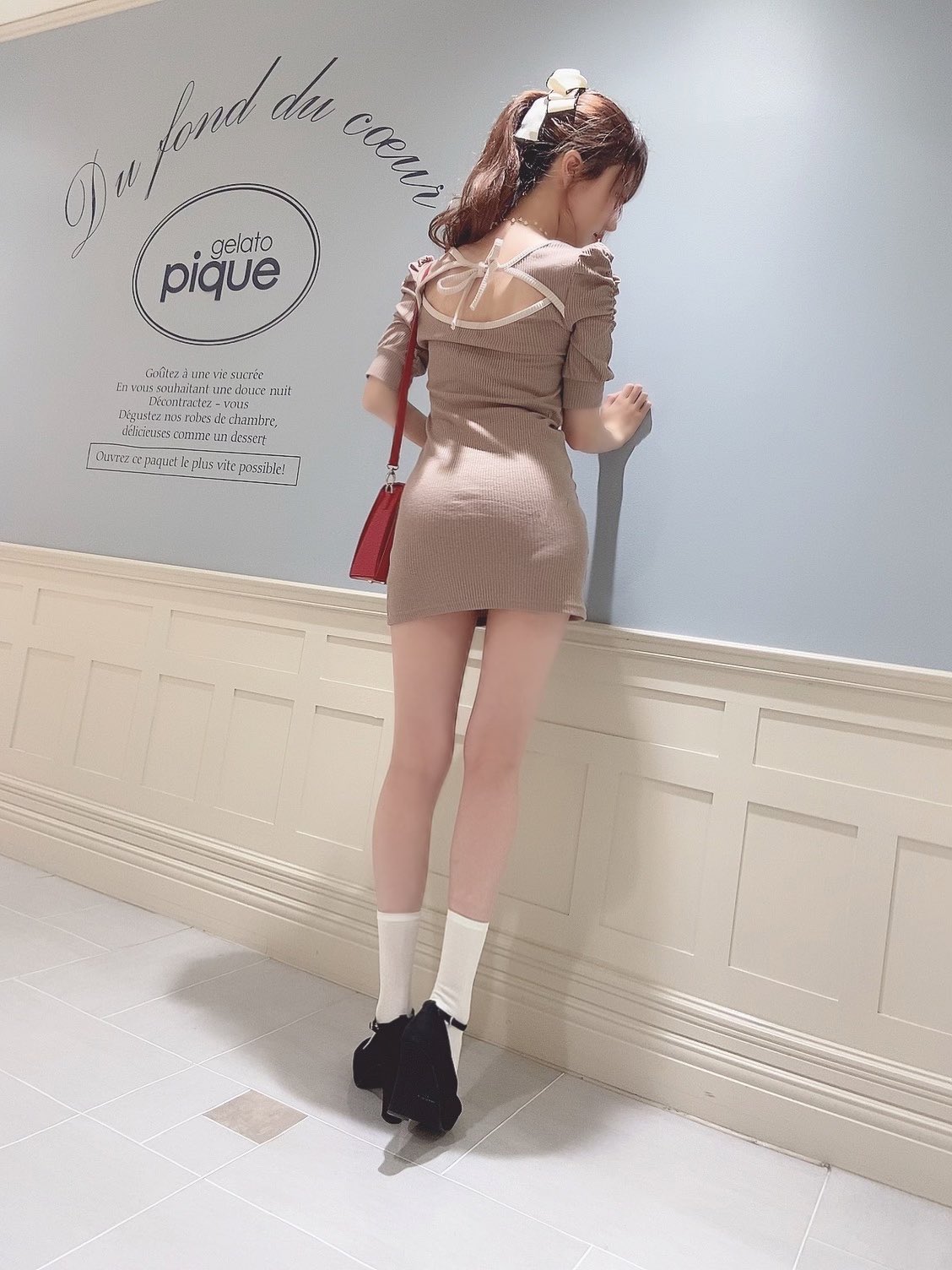 みるくナース Grlの バックオープンパワショルリブワンピース モカピンク 当たりすぎる 二の腕隠せるし甘可愛い 𓌉𓇋 後ろも可愛くて大天才 これ00円以下なの幸せすぎますね 𓂃 𓈒𓏸 みるくナース Grlの バックオープンパワショルリブワンピース モカピンク 当たりすぎる 二の腕隠せるし甘可愛い 𓌉𓇋 後ろも可愛くて大天才 これ00円以下なの幸せすぎますね 𓂃 𓈒𓏸