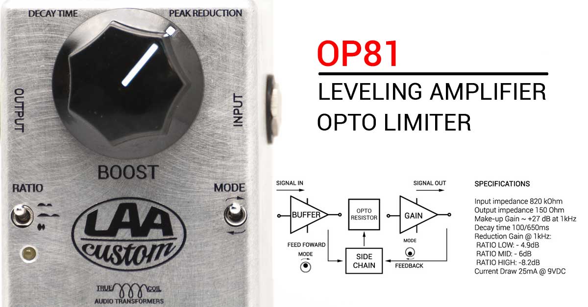 laacustomtv's tweet photo. New add in the Series81 - OP81 Opto Limiter - https://t.co/BumKPoPHZG https://t.co/AQzEfP0in3