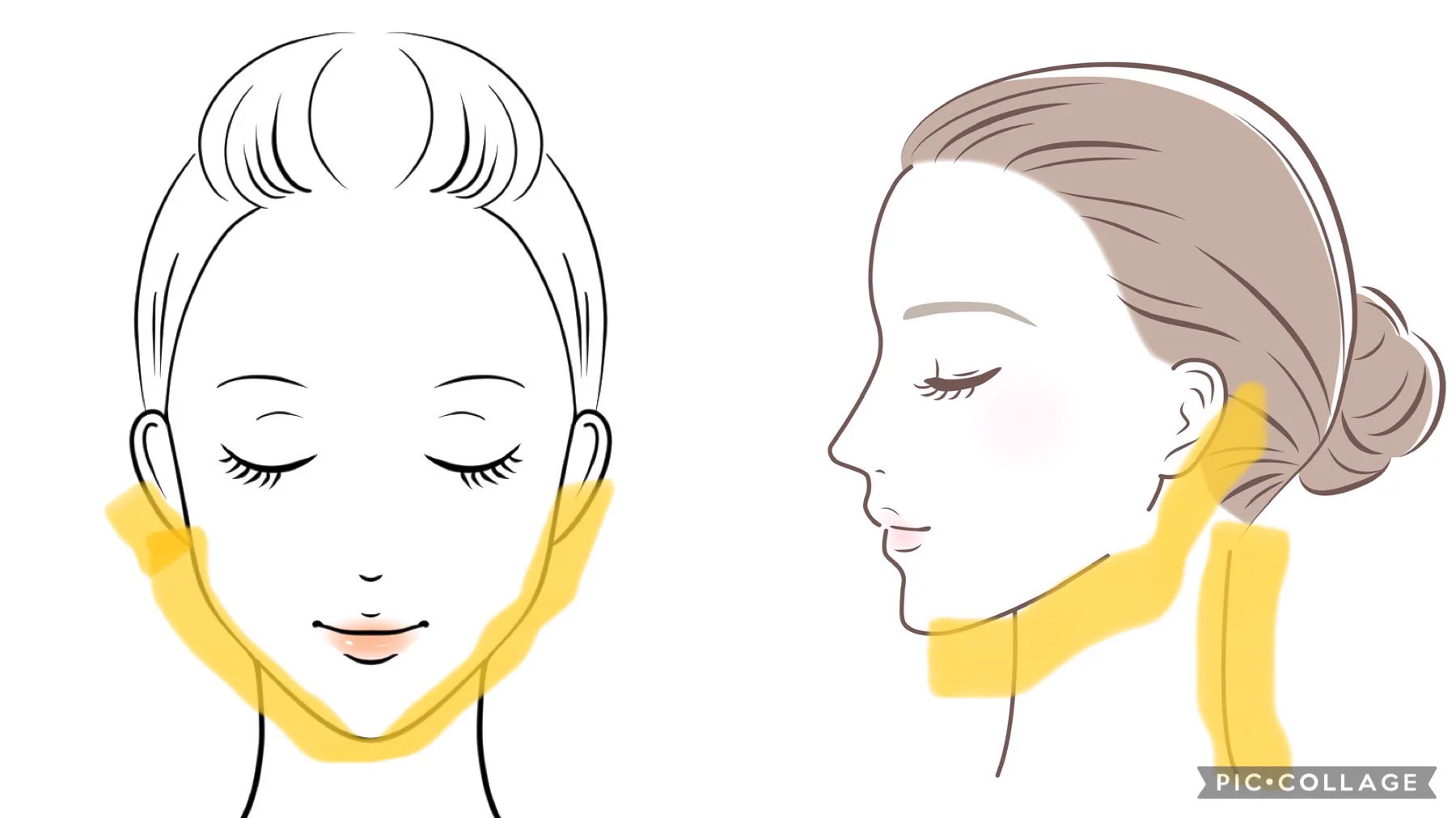 若い時から続けるべし！顎下、フェイスライン、首の後ろにも必ず化粧水を塗るのが大事！