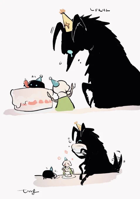予想外のたくさんの反応ありがとうございました🍰
 #sky星を紡ぐ子どもたち https://t.co/PiXkrE69a9 