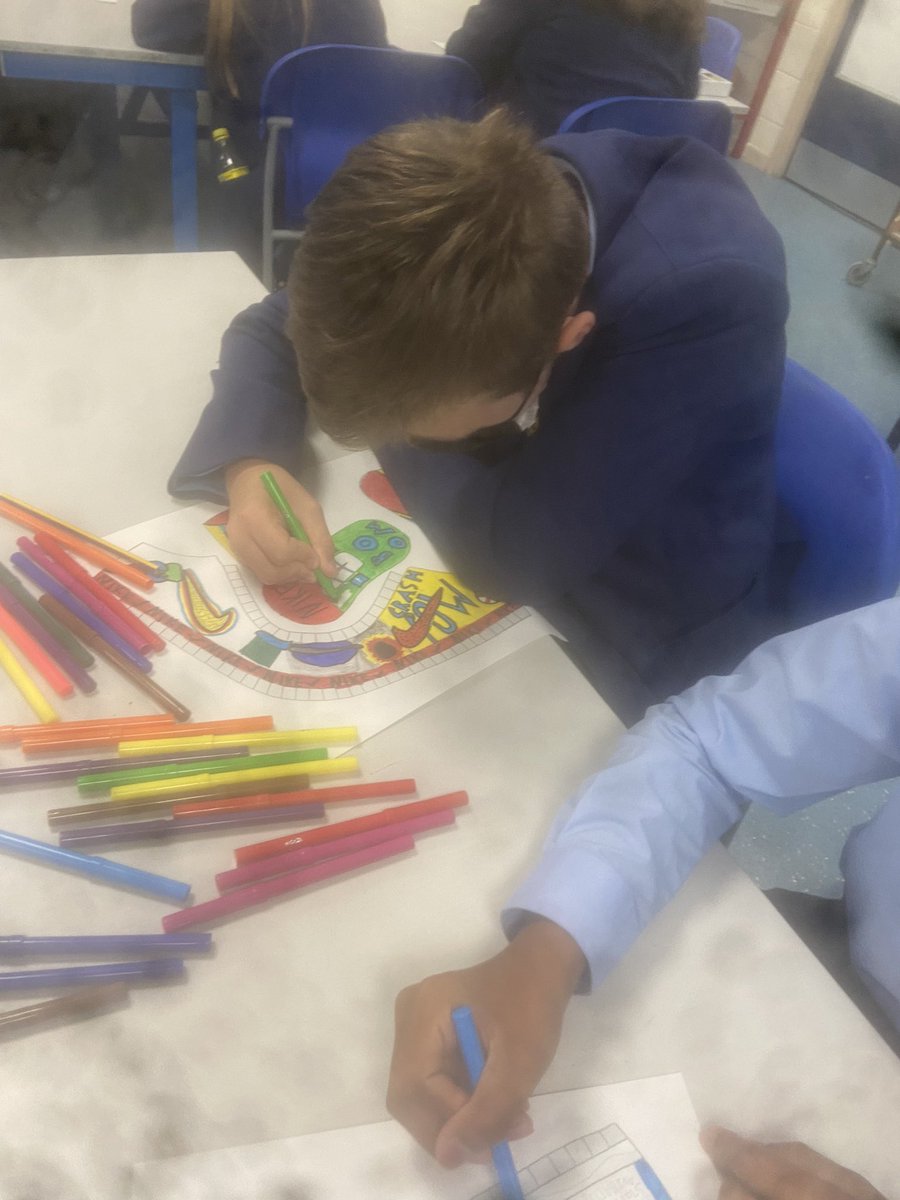 MountDepartment's tweet photo. Miss Melling would like to nominate Aedan M, Leon C, Ellie-Mae, Maissa and Kamil from year 8 for #FantasticFriday for their wonderful ideas and shoe designs this morning. Fantastic work from all, can’t wait to see them constructed! https://t.co/RAH1hUuIh1