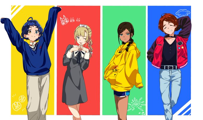 「yellow hoodie」 illustration images(Popular｜RT&Fav:50)