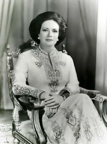 RIP Gehan El Sadat ! (A photo taken by my grandfather Garo)