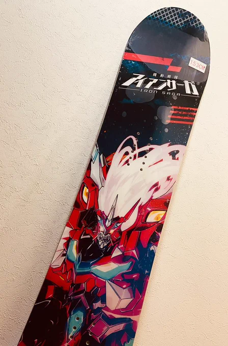 まさか自分の描いた絵がスノボ板(非売品)になるなんて‥

ありがとうございます🤙✨ 