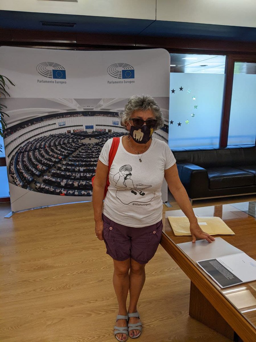 FRAVM's tweet photo. En vista de que el Ayuntamiento nos les hace ni caso, una treintena de asociaciones de #Hortaleza #Latina #Retiro #Moncloa-Aravaca y #Fuencarral-El Pardo han pedido al Parlamento Europeo su intervención para frenar la construcción de 8 macroparking. https://t.co/XVT7J16qJD https://t.co/xQ3nInYG2z