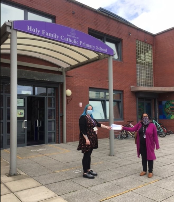 A massive thank you Lorna &amp; <a href="/wearenugent/">Nugent</a> for donating £800 worth of hotmeal vouchers, in support of our families. And thank you to <a href="/eatdoughdough/">eatdoughdough</a> &amp; <a href="/wokandgonoodles/">Wok & Go</a> for your generosity! I know they will be greatly appreciated 😃
#l8community
#familysupport