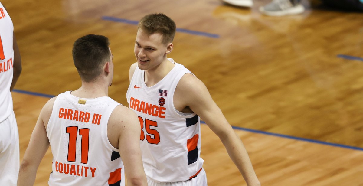 Syracuse basketball is ranked in three updated preseason polls. See where the Orange landed in each. https://t.co/vvT3UMgKE3 https://t.co/yMUbwfRVvj