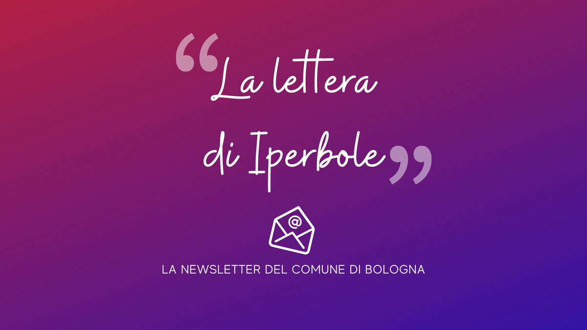 comunebologna's tweet photo. La nuova rete civica #Iperbole, il bilancio arboreo 2016-2021, il cartellone di #BolognaEstate2021, e tutte le altre news.
Online il n. 734 della nostra #newsletter 👉 https://t.co/g1Gp54hE5c #Bologna https://t.co/7KgeFbj6VY