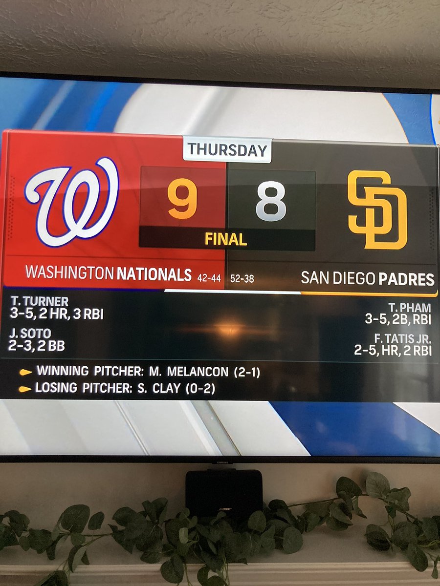 Stehoffman's tweet photo. Nats loss so bad that Marketing just couldn’t report it https://t.co/r3mNKZ7G4A