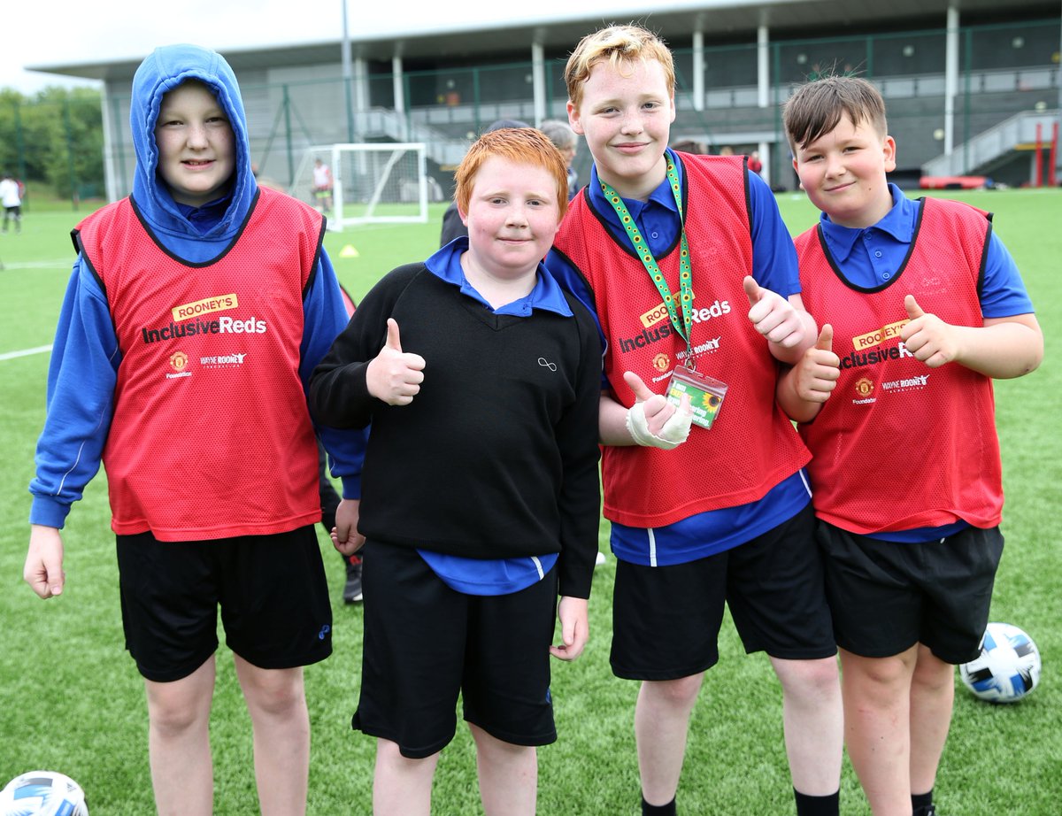 Manchester United Foundation tweet media