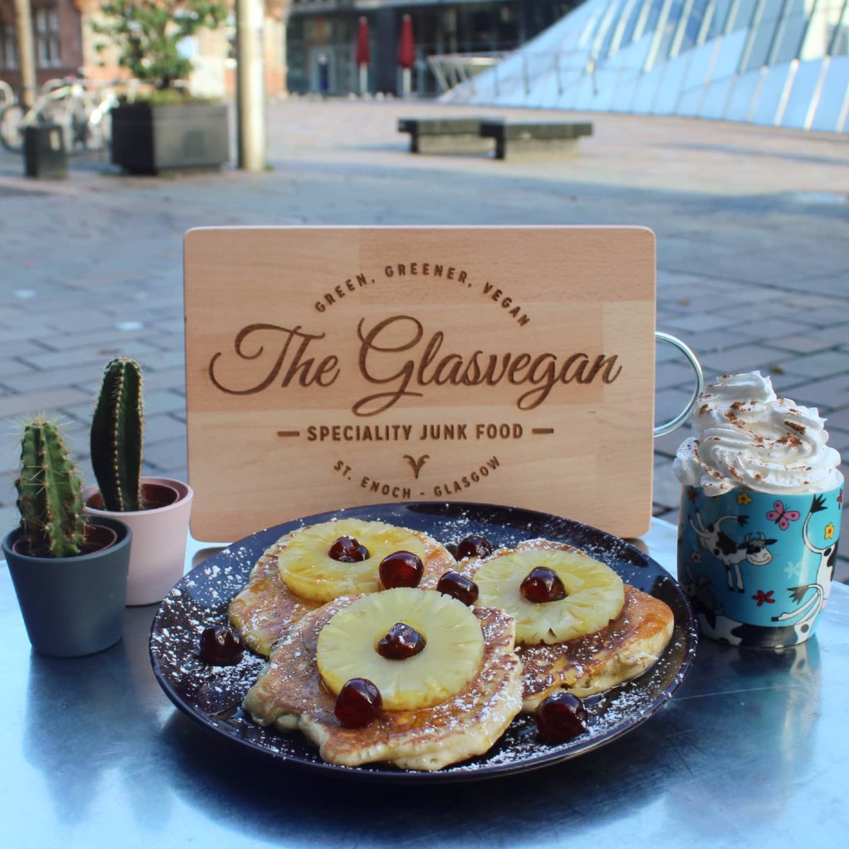 Every day is a pancake kind of day 😍💖

Alex is serving up some absolutely spectacular looking Glorios pancakes topped with chocolate sauce, jam, oreos and whipped cream 🤤 or why not try the Mai Tai pancakes with pineapple, cocktail cherries and golden syrup 🍍🍒
